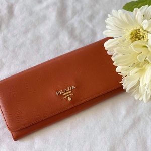 SOLD** Authentic PRADA Saffiano Leather Wallet